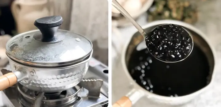 Làm trân châu đường đen