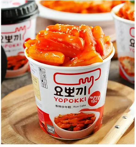 Cách chế biến bánh gạo Tokbokki mua sẵn