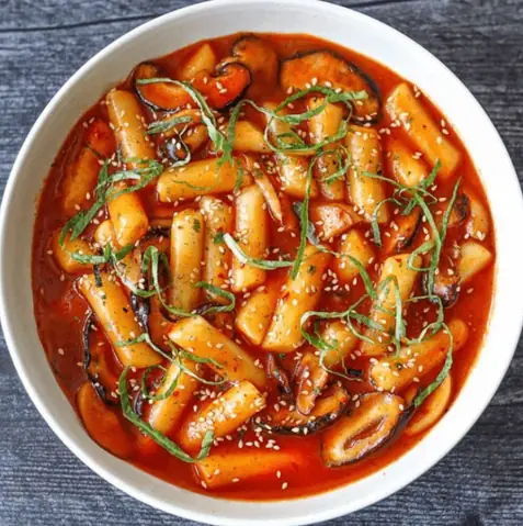 Cách làm sốt tokbokki không cay