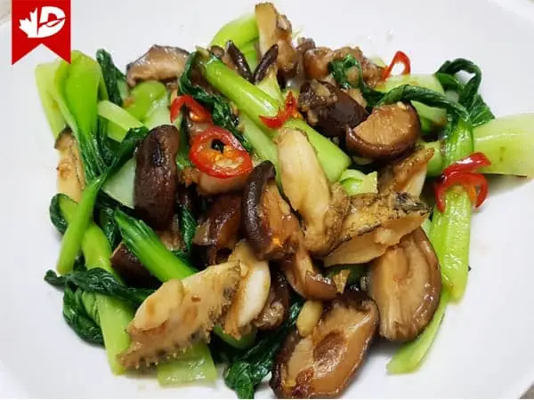 Nguyên liệu cần chuẩn bị để làm bào ngư xào nấm đông cô Nguyên liệu cần chuẩn bị để làm bào ngư xào nấm đông cô