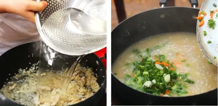 Bước 4: Vo Gạo Nấu Cháo
