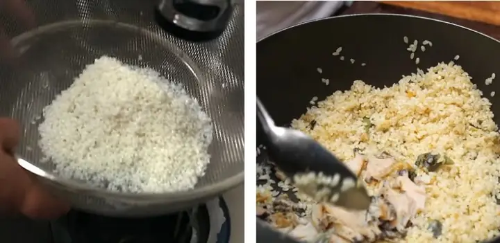 Bước 4: Vo Gạo Nấu Cháo