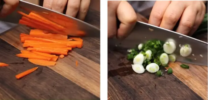 Bước 3: Sơ Chế Cà Rốt Để Nấu Cháo Bào Ngư