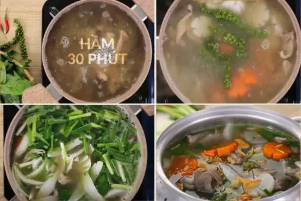 Bước 4: Hầm Bao Tử