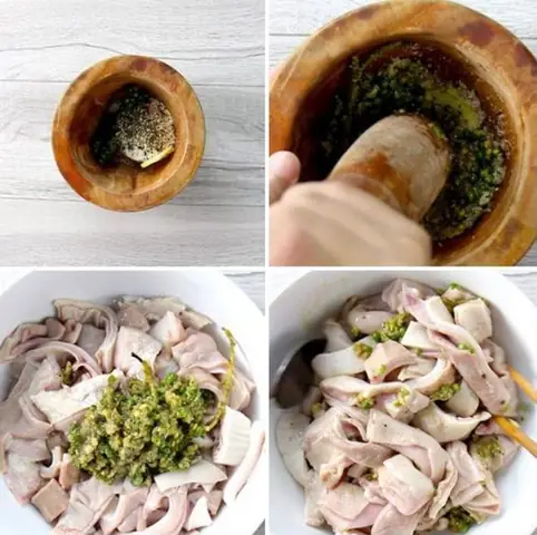 Cách Sơ Chế Nguyên Liệu