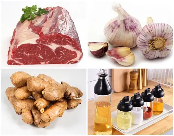 Nguyên Liệu Bò Kho