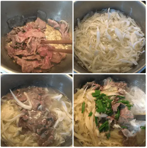 Bước 2: Xào thịt bò