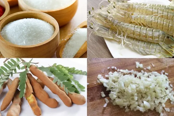 Nguyên Liệu Làm Bề Bề Sốt Me