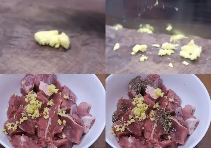 Ướp thịt bò Ướp thịt bò