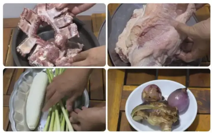 Chuẩn Bị Nguyên Liệu Làm Bò Hầm Sả