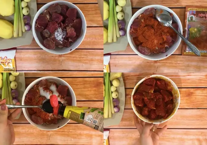 Ướp Thịt Bò Ướp Thịt Bò