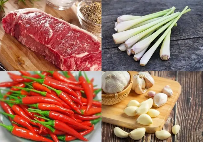 Chuẩn Bị Các Nguyên Liệu