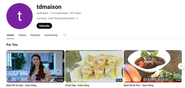 Giới Thiệu Về Xuân Hồng – Lửa Hồng Cooking Show