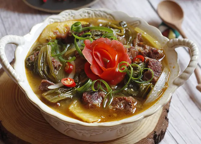 Cách nấu bò om dưa mềm ngon, đậm đà chuẩn vị