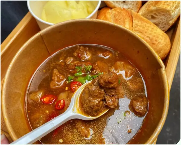 8. Cách nấu bò sốt vang chấm bánh mì 8. Cách nấu bò sốt vang chấm bánh mì