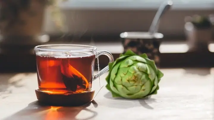 cách nấu bông atiso tươi uống