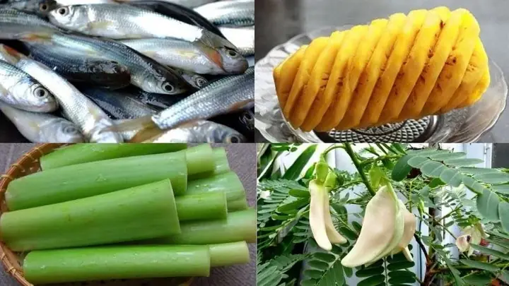 Sơ Chế Nguyên Liệu Nấu Canh Chua Cá Linh