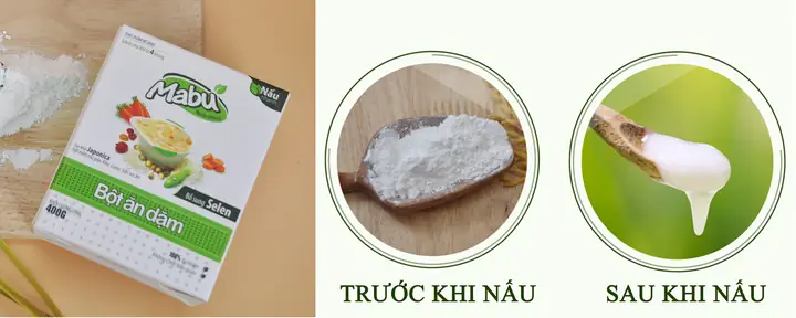 Hướng Dẫn Cách Nấu Bột Ăn Dặm Mabu Vị Ngọt Cho Bé 4 Tháng Tuổi