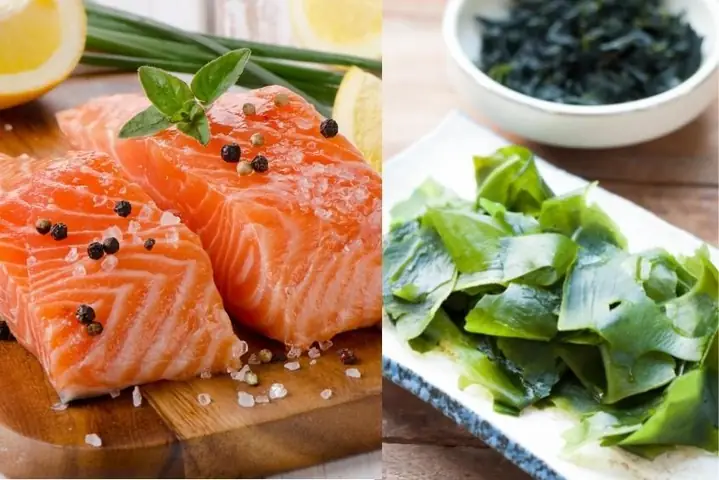 3.7 Cháo cá hồi rong biển