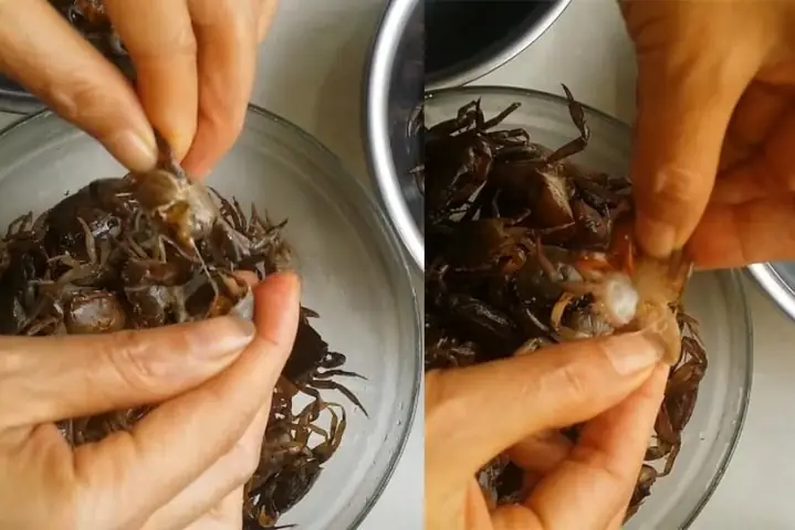 3Cách sơ chế cua đồng để nấu cháo cua đồng cho bé không tanh