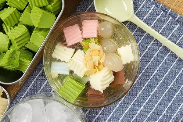 Bước 3: Hoàn thành món chè Bước 3: Hoàn thành món chè