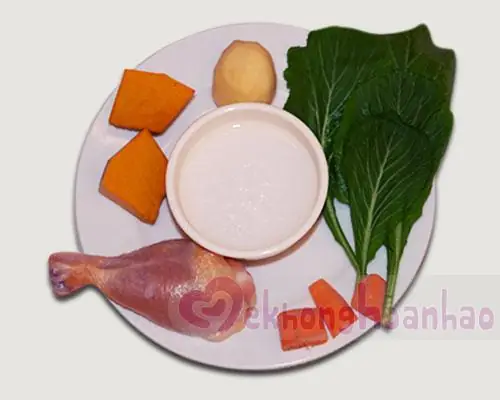 1. Nguyên Liệu Nấu Món Cháo Thịt Gà Cho Bé (1 Chén Bột Khoảng 250 Ml) 1. Nguyên Liệu Nấu Món Cháo Thịt Gà Cho Bé (1 Chén Bột Khoảng 250 Ml)