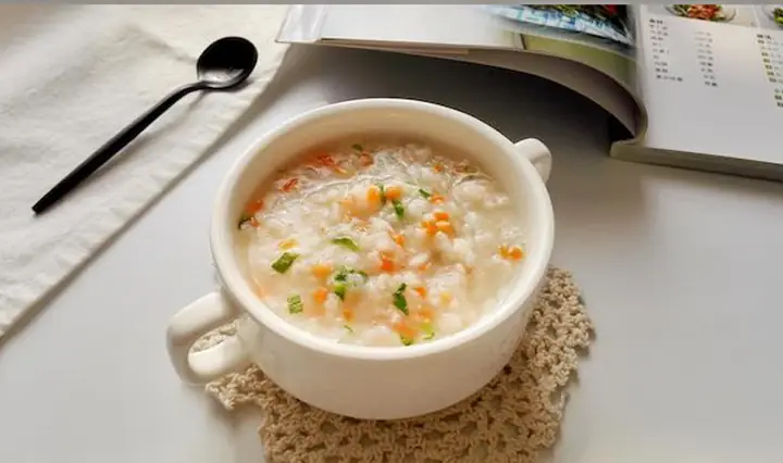 2.6 Cháo tôm cà rốt