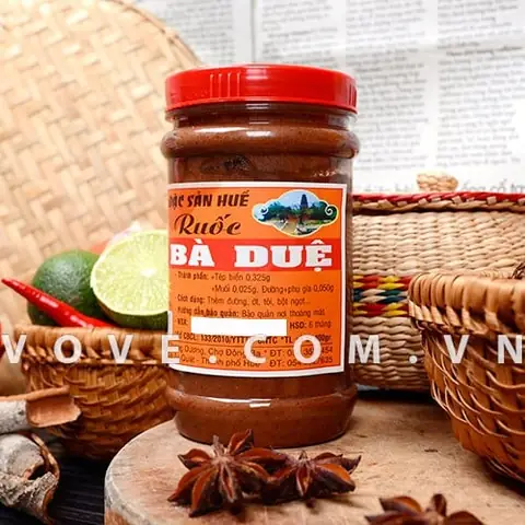 Các loại mắm ruốc Huế Bà Duệ tại VOVE Các loại mắm ruốc Huế Bà Duệ tại VOVE