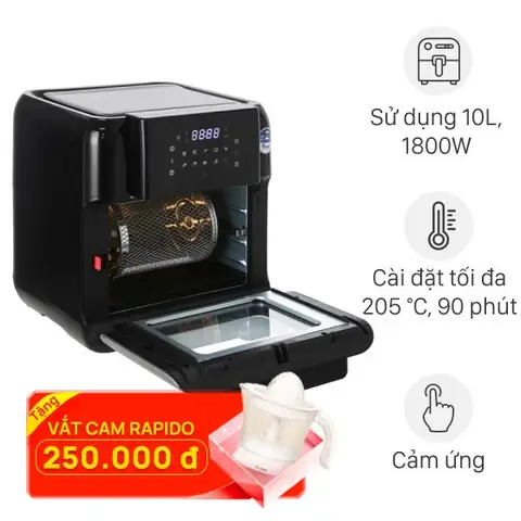 Lò chiên không dầu BlueStone AFB-5888 10 lít
