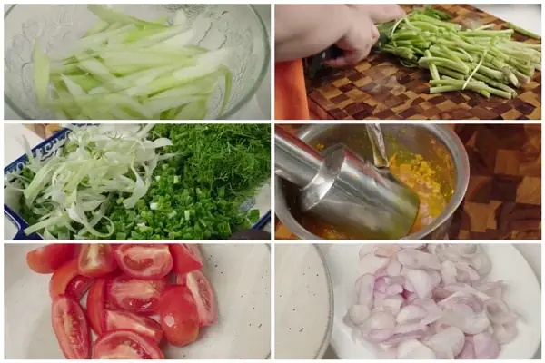 Cách 2: Sơ Chế Các Nguyên Liệu Khác Cách 2: Sơ Chế Các Nguyên Liệu Khác