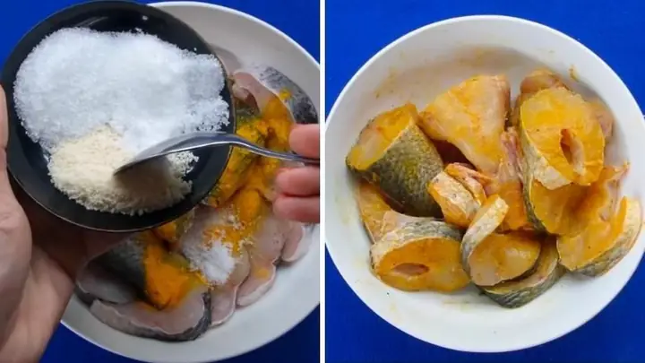 Bước 1: Sơ Chế Và Ướp Gia Vị Cho Thịt Cá Lóc