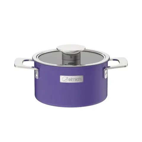 Nồi Inox Liền Khối Elmich Hera - Tím