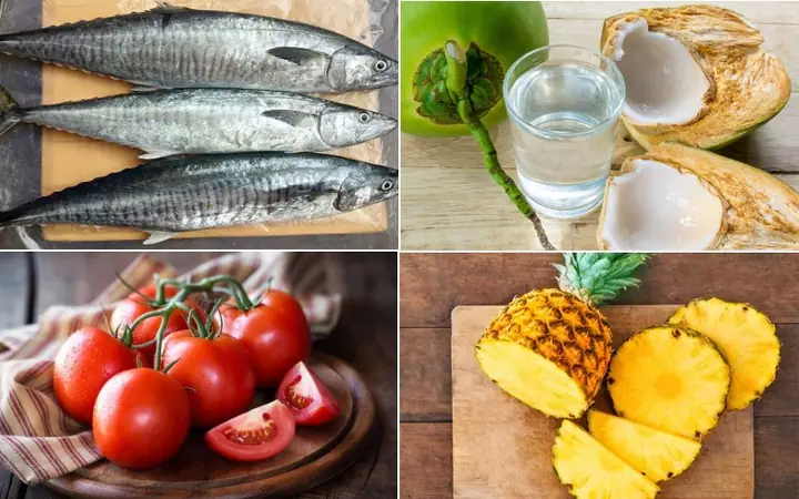 1Nguyên liệu nấu bún cá thu