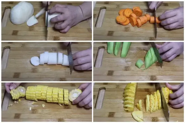 Bước 1: Sơ chế nguyên liệu Bước 1: Sơ chế nguyên liệu