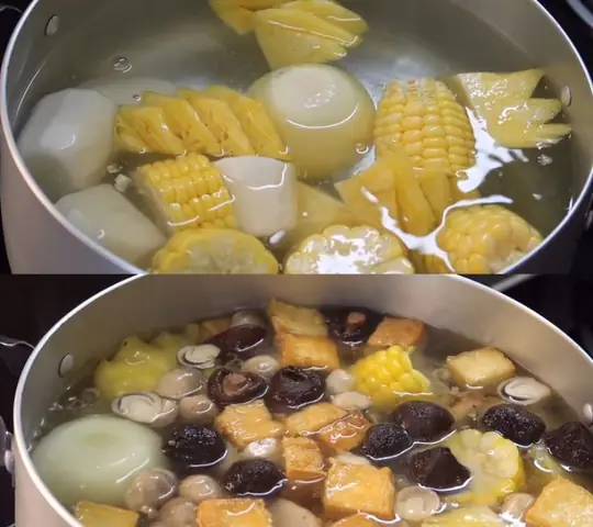 Nấu nước dùng cho món bún thơm ngon này Nấu nước dùng cho món bún thơm ngon này