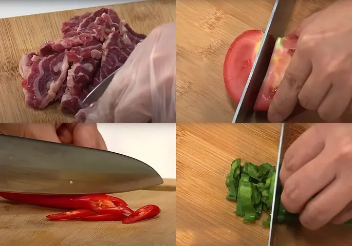 Sơ chế nguyên liệu Sơ chế nguyên liệu