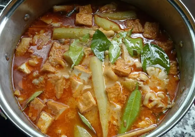 1. Bún riêu chay