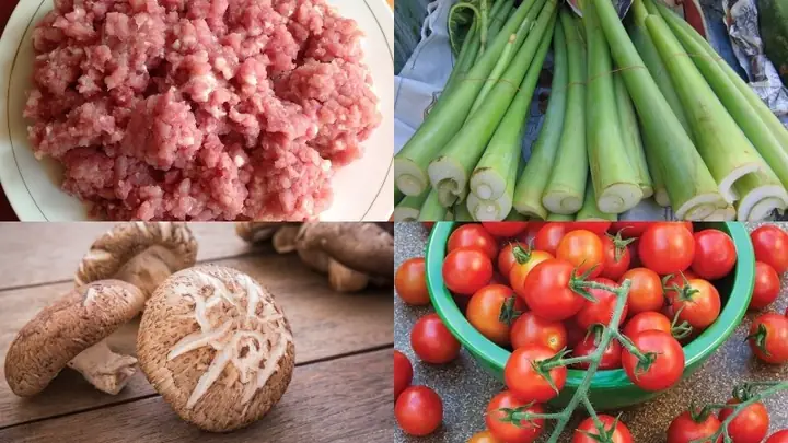 Chuẩn Bị Nguyên Liệu Nấu Bún Dọc Mùng Chuẩn Bị Nguyên Liệu Nấu Bún Dọc Mùng