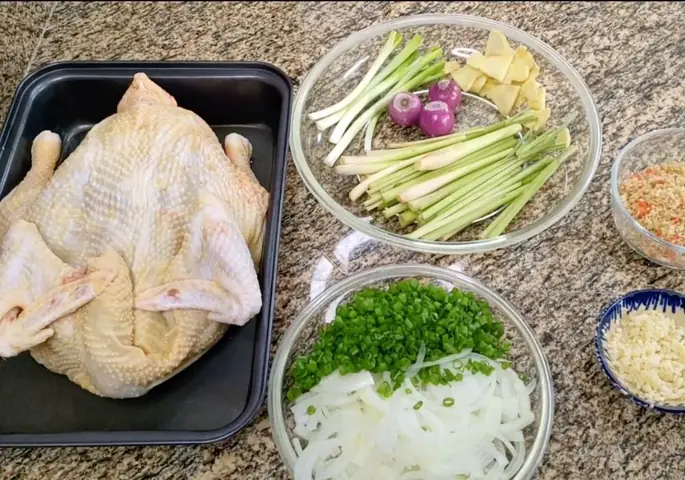 Chuẩn bị nguyên liệu