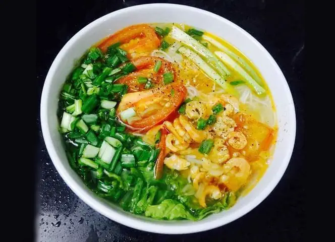 Bún Khô Nấu Tôm Khô
