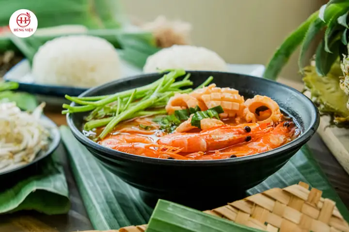 Bún Thái hải sản – Hương vị chua cay, thơm nồng