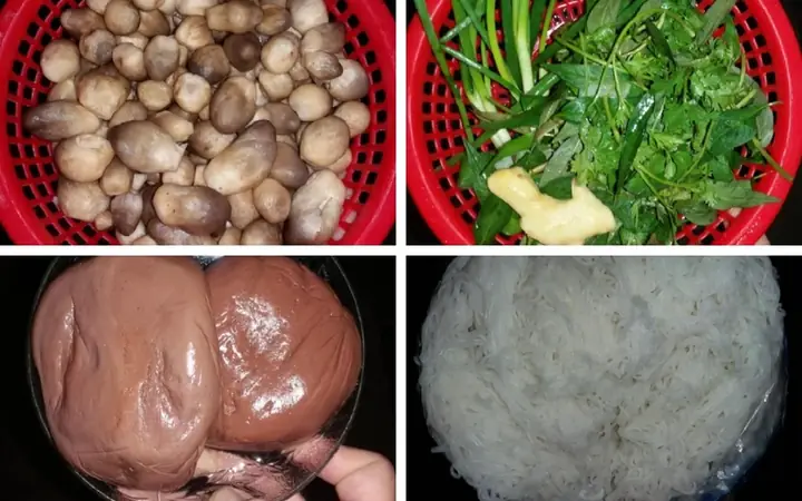 Bước 4Sơ chế nguyên liệu khác