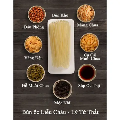 Bún Ốc Lý Tử Thất 335gr