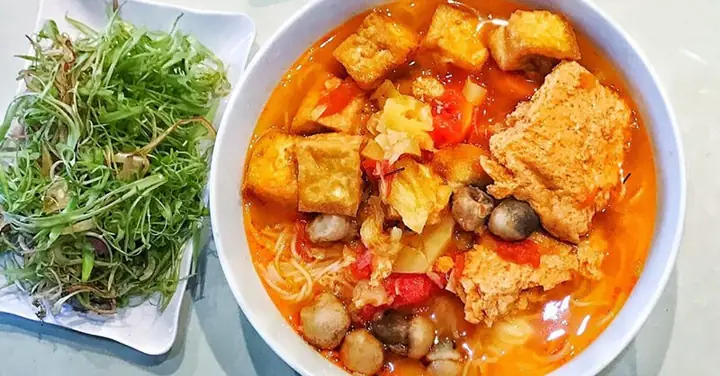 Cách Nấu Bún Riêu Chay Bằng Sữa Đậu Nành, Siêu Ngon Cực Cuốn Cách Nấu Bún Riêu Chay Bằng Sữa Đậu Nành, Siêu Ngon Cực Cuốn
