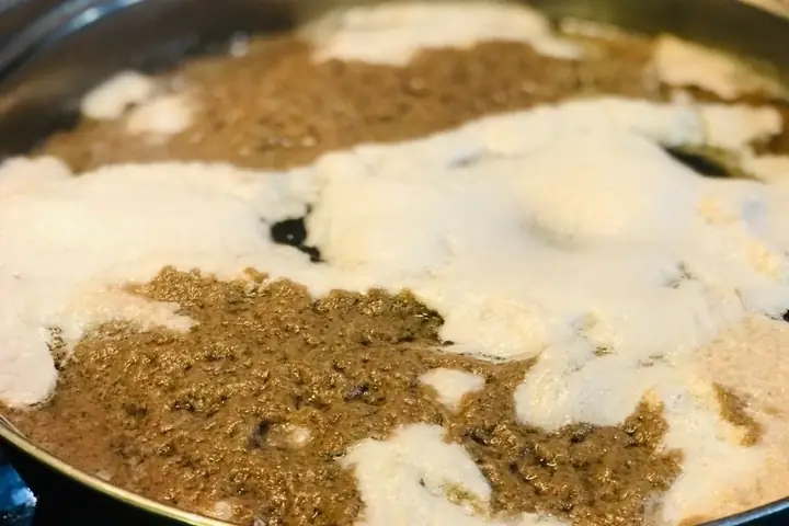 Bước 2: Làm Riêu Cua