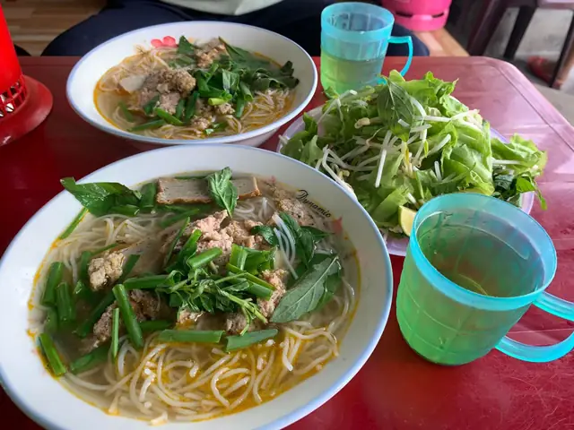 Món Bún Riêu Khá Độc Đáo Ở Quảng Ngãi