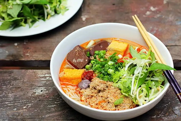 Cách Nấu Bún Riêu Tép