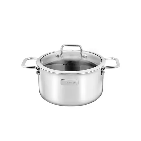 Bộ Nồi Inox 3 Lớp Đáy Liền Elmich Trimax Classic 2106ol Size 18,20,24cm Bộ Nồi Inox 3 Lớp Đáy Liền Elmich Trimax Classic 2106ol Size 18,20,24cm
