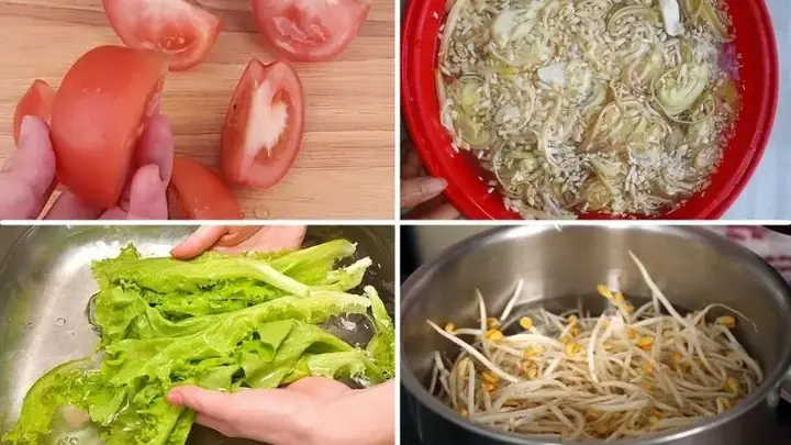 2.2. Bước 2: Sơ chế rau 2.2. Bước 2: Sơ chế rau