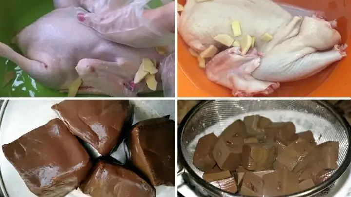 2.1. Bước 1: Sơ chế vịt và huyết 2.1. Bước 1: Sơ chế vịt và huyết